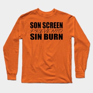 Son Screen - Edgewood Church Shirts Long Sleeve T-Shirt